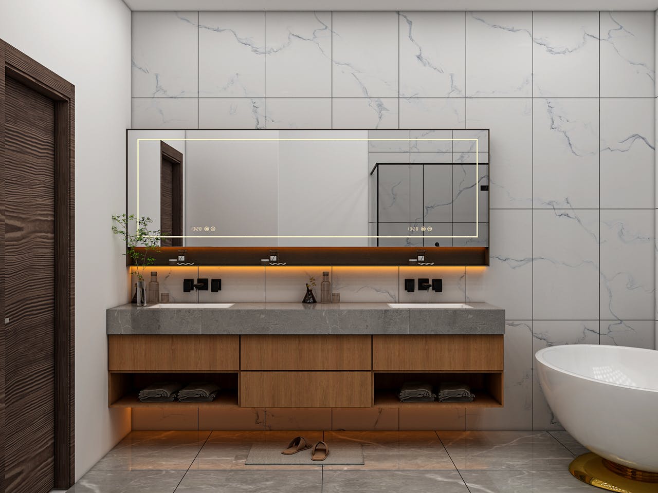 Free stock photo of aesthetic interior, bathroom, bedroom decor
