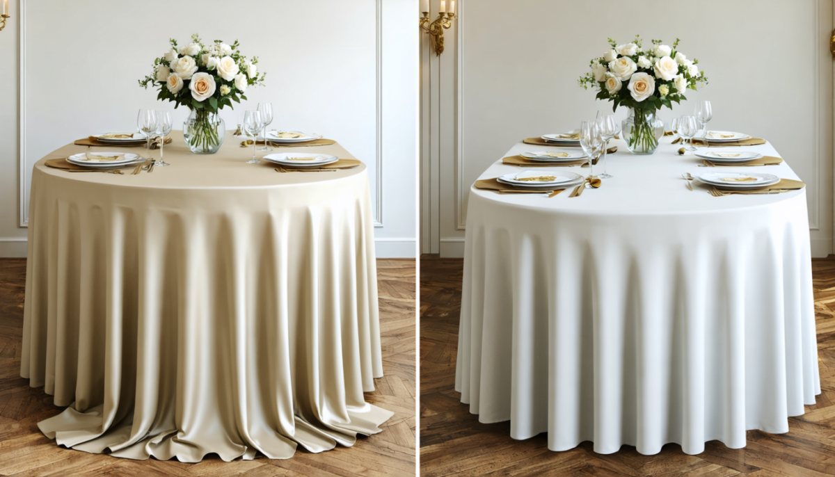 découvrez comment choisir entre une nappe ovale ou rectangulaire pour sublimer la décoration de votre table et créer une ambiance élégante et harmonieuse.