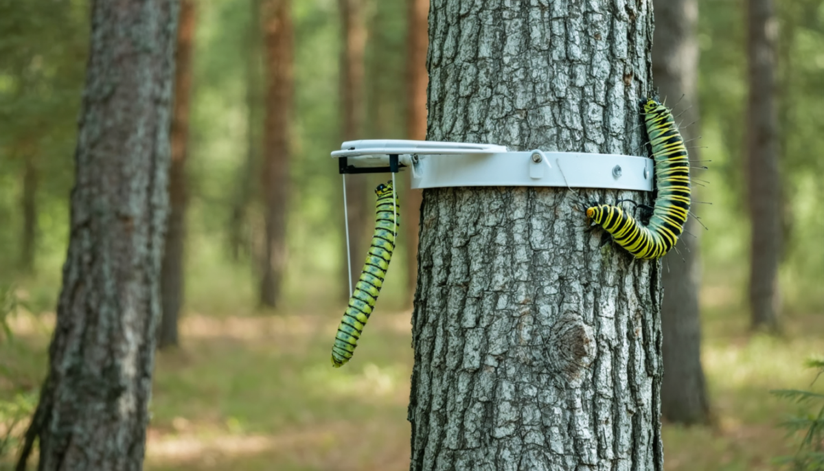 découvrez une méthode mécanique efficace pour protéger vos pins contre les chenilles processionnaires et préserver la santé de vos arbres.