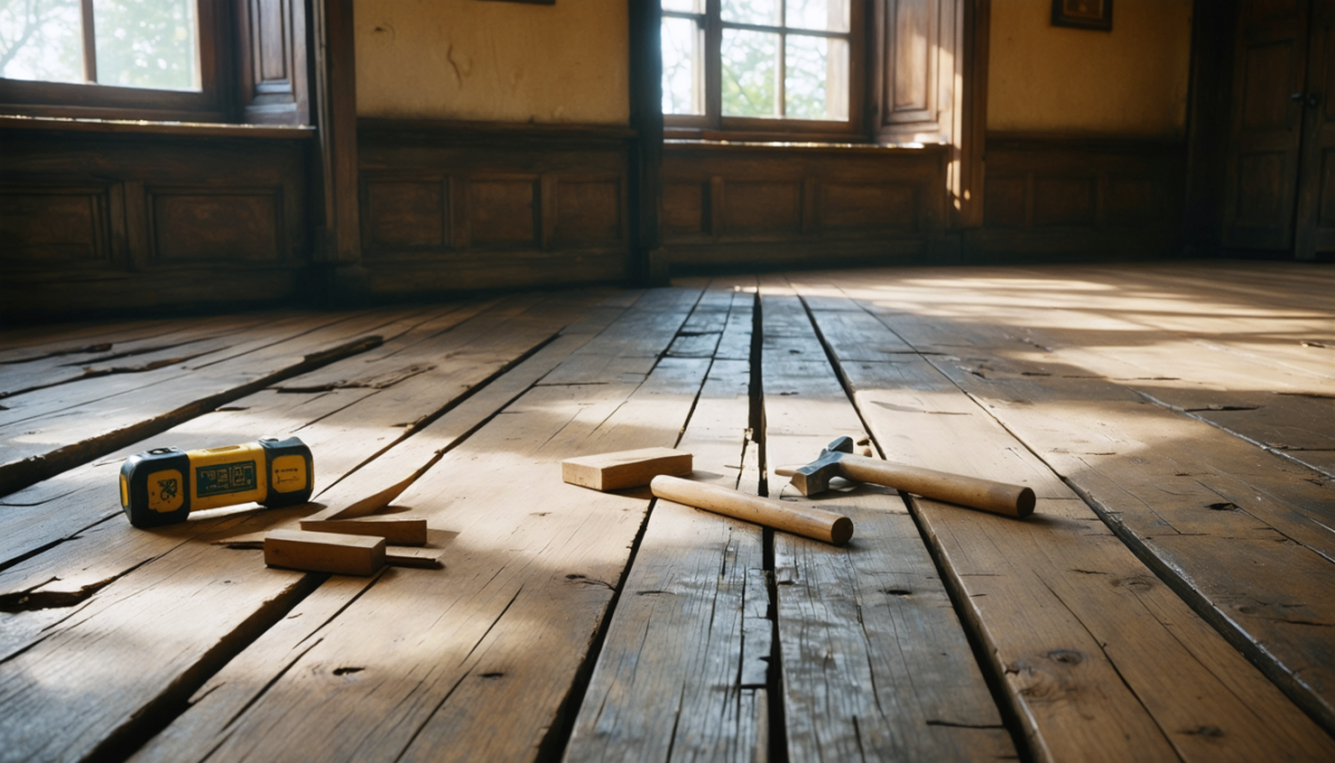 découvrez nos astuces efficaces pour redresser le plancher irrégulier de votre ancienne maison et retrouvez un sol parfaitement nivelé en toute simplicité.