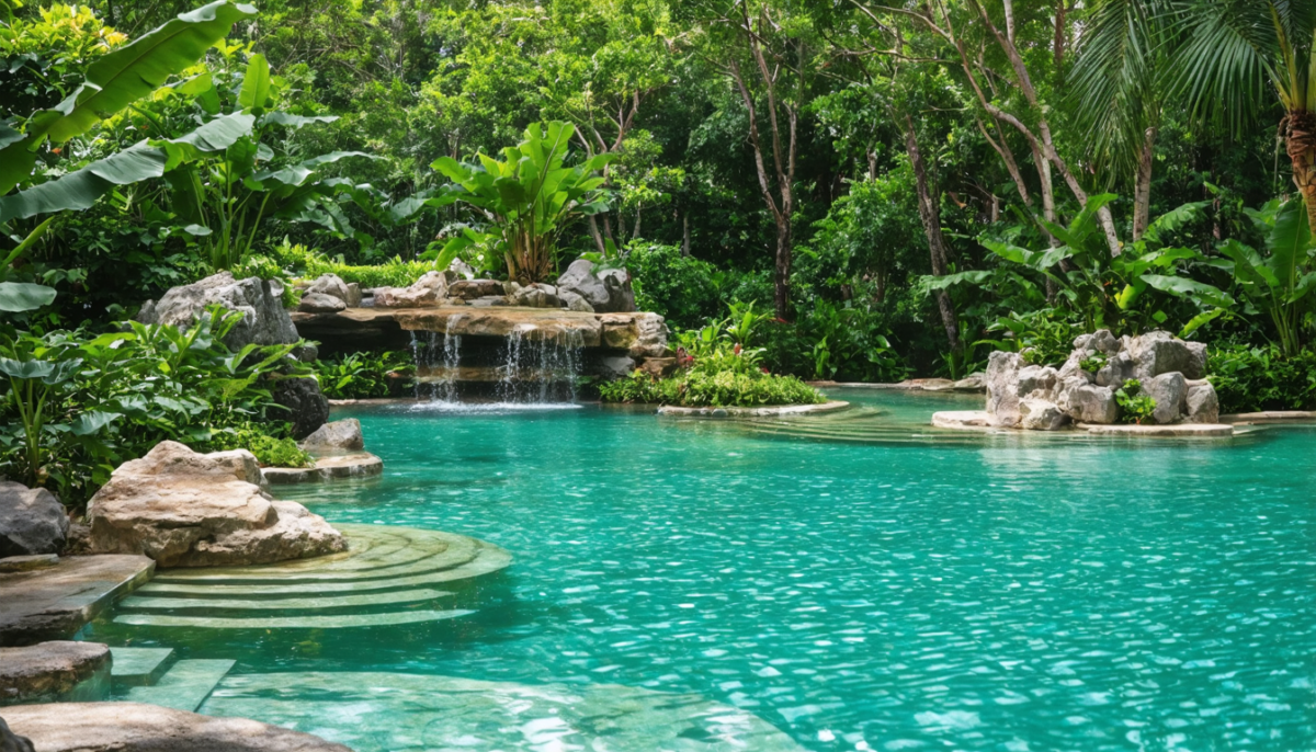 découvrez comment transformer votre jardin en un véritable coin de paradis tropical grâce à notre guide complet pour aménager une piscine lagon, alliant esthétique et détente.