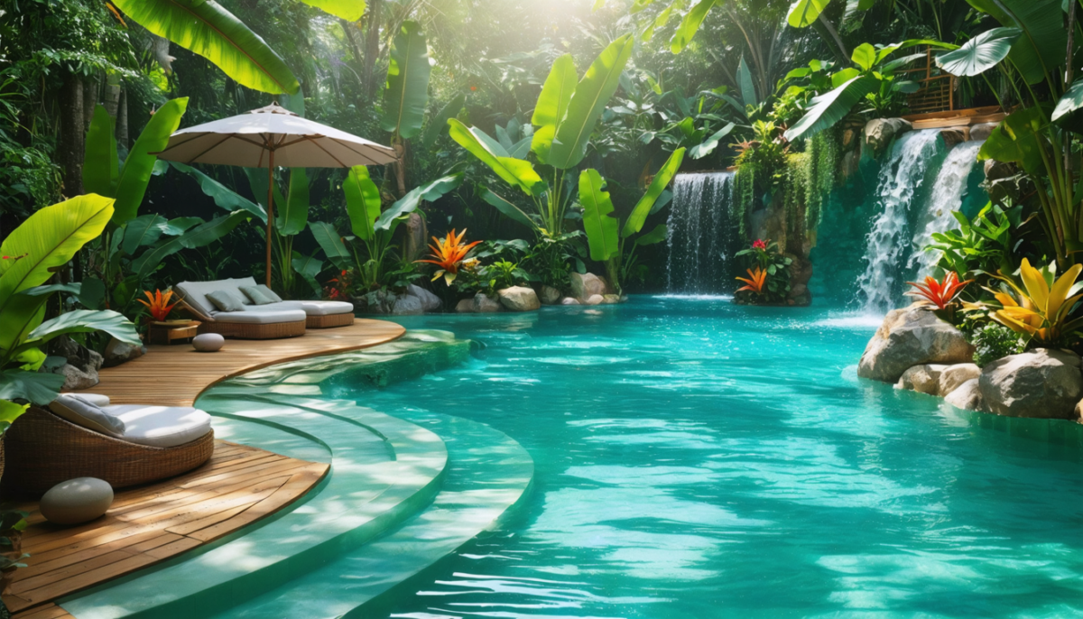 transformez votre jardin en un véritable havre de paix tropical avec notre guide complet pour aménager une piscine lagon. découvrez astuces, conseils et inspirations pour créer un coin de paradis chez vous.