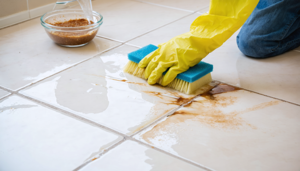 découvrez des astuces et solutions efficaces pour éliminer facilement une tache tenace sur le carrelage et redonner éclat et propreté à vos surfaces.