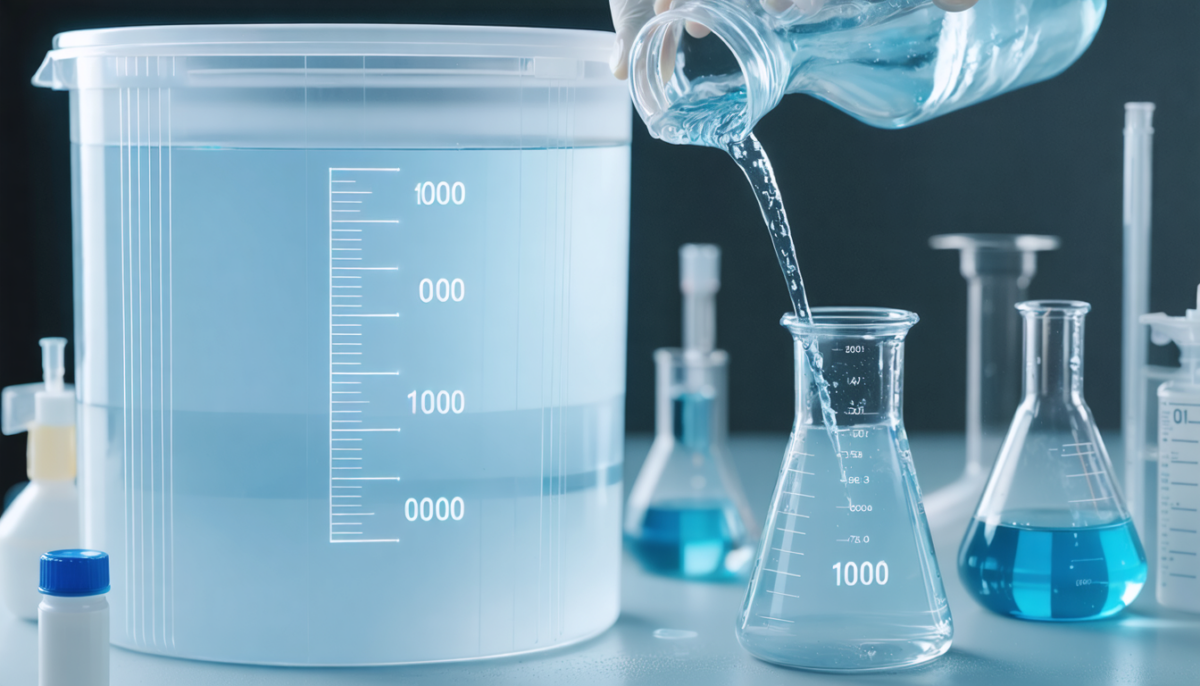 découvrez comment doser précisément la javel pour 1000 litres d'eau grâce à notre guide complet, assurant une désinfection efficace et sécurisée.