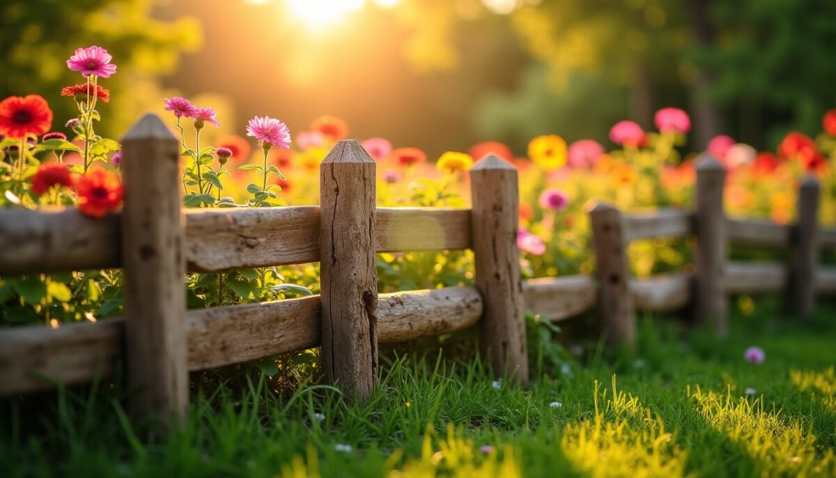 Le Retour du Plessis : Sublimez Votre Jardin grâce à la Gaulette de Châtaignier