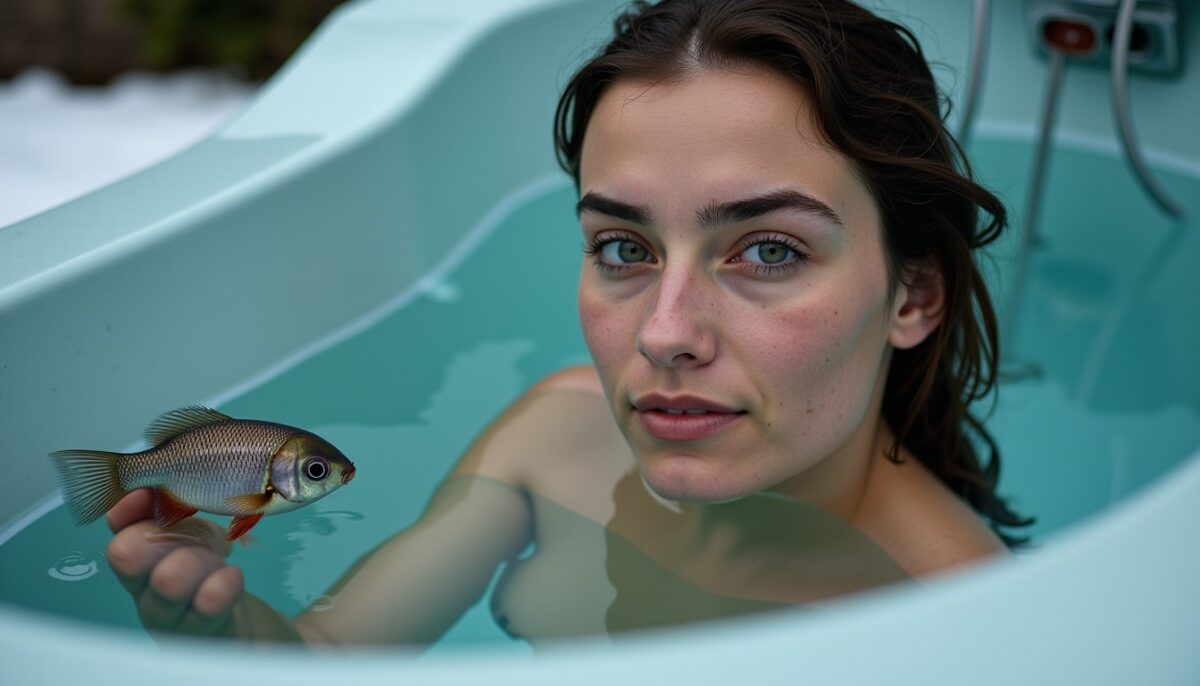 Notropis chrosomus en bassin durant l'hiver : Résilience naturelle et conseils indispensables