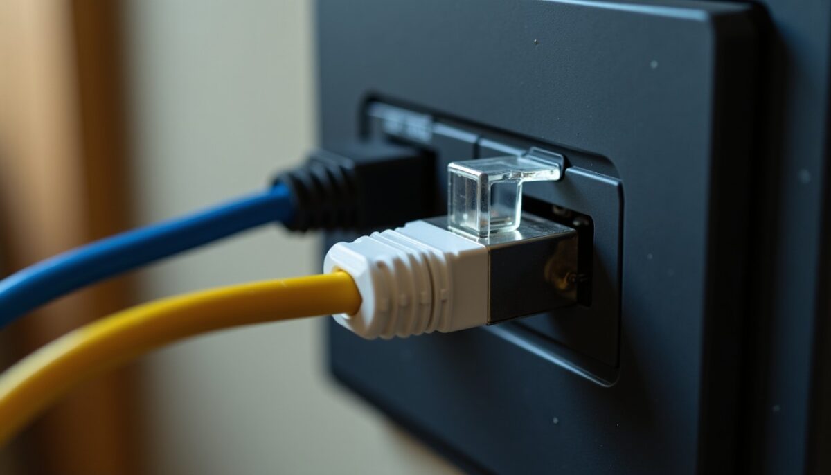 Prise Ethernet murale en panne : astuces efficaces pour rétablir votre connexion