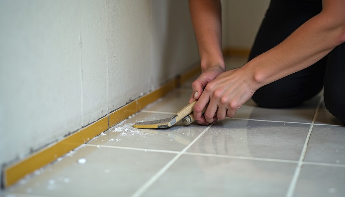 Guide pratique pour retirer des plinthes en carrelage sans abîmer vos murs